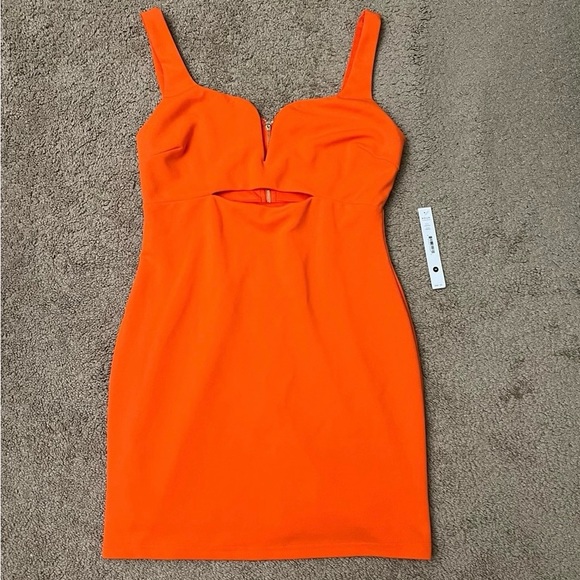 Aqua Printed Off-Shoulder Cut Out Dress